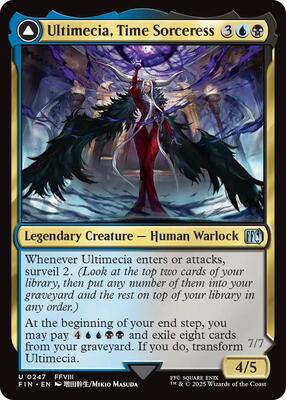 Ultimecia, Time Sorceress card from FINAL FANTASY
