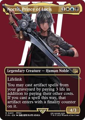 Noctis, Prince of Lucis (Borderless) card from FINAL FANTASY