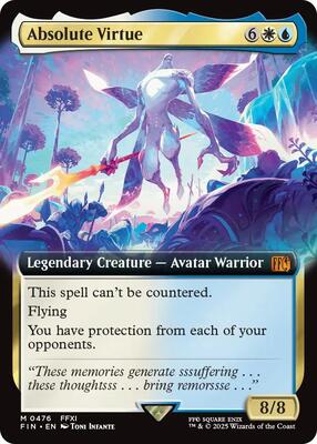 Absolute Virtue (Extended Art) card from FINAL FANTASY