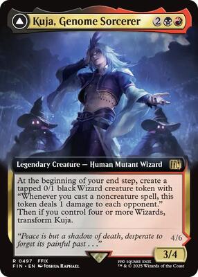 Kuja, Genome Sorcerer (Extended Art) card from FINAL FANTASY