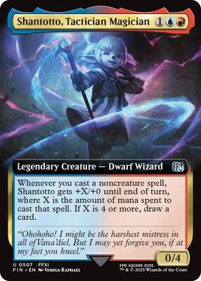 Shantotto, Tactician Magician (Extended Art) card from FINAL FANTASY