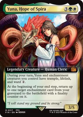 Yuna, Hope of Spira (Extended Art) card from FINAL FANTASY