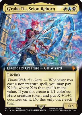 G'raha Tia, Scion Reborn (Extended Art) card from Commander: FINAL FANTASY