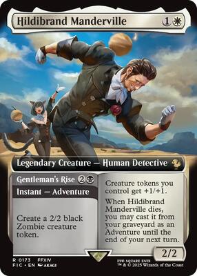 Hildibrand Manderville (Extended Art) card from Commander: FINAL FANTASY