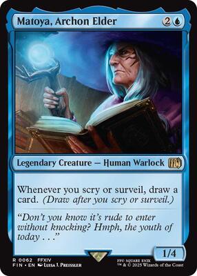 Matoya, Archon Elder card from FINAL FANTASY