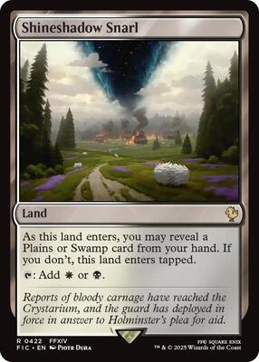 Shineshadow Snarl card from Commander: FINAL FANTASY