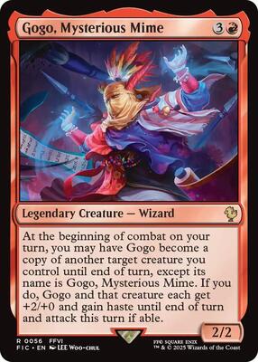 Gogo, Mysterious Mime card from Commander: FINAL FANTASY