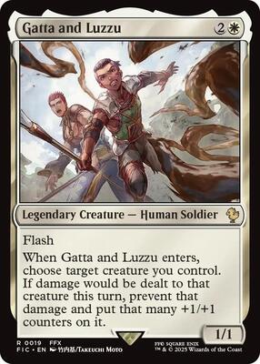 Gatta and Luzzu card from Commander: FINAL FANTASY