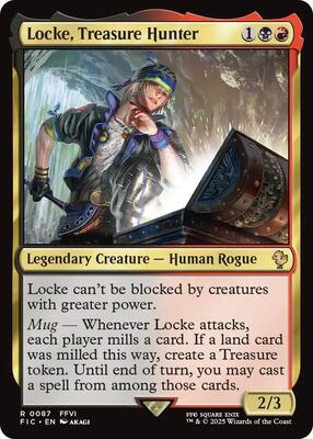 Locke, Treasure Hunter card from Commander: FINAL FANTASY