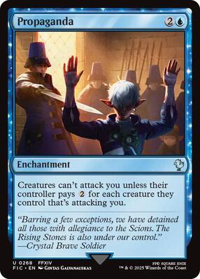 Propaganda card from Commander: FINAL FANTASY
