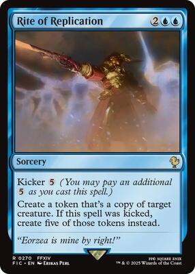 Rite of Replication card from Commander: FINAL FANTASY