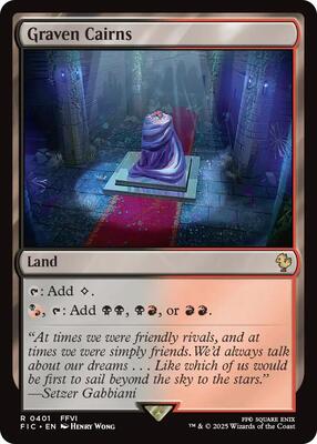 Graven Cairns card from Commander: FINAL FANTASY