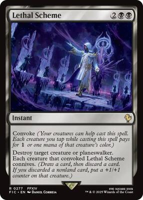 Lethal Scheme card from Commander: FINAL FANTASY