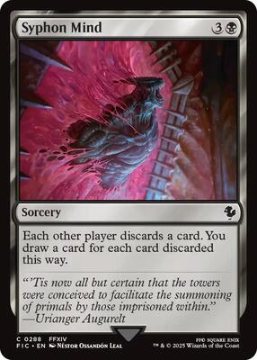 Syphon Mind card from Commander: FINAL FANTASY