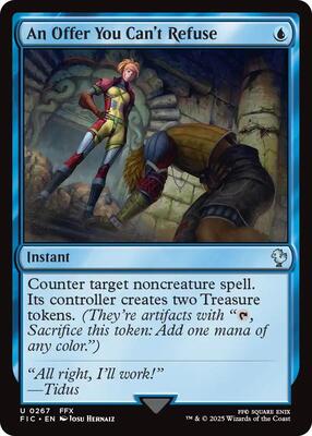 An Offer You Can't Refuse card from Commander: FINAL FANTASY