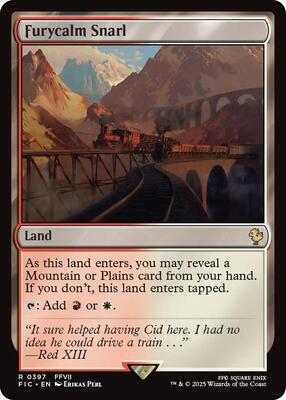 Furycalm Snarl card from Commander: FINAL FANTASY