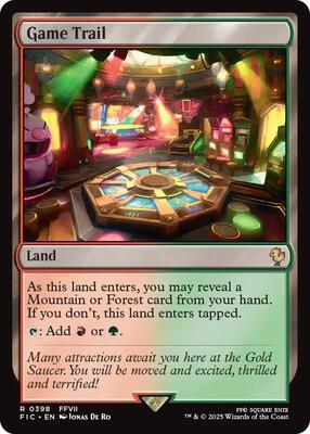 Game Trail card from Commander: FINAL FANTASY