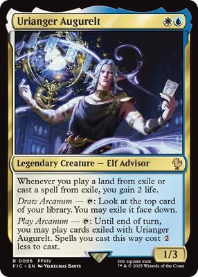 Urianger Augurelt card from Commander: FINAL FANTASY