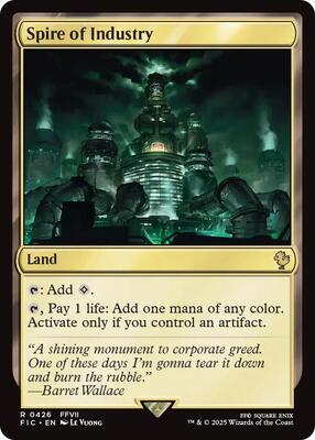 Spire of Industry card from Commander: FINAL FANTASY