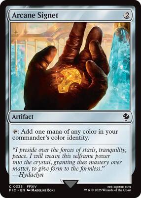 Arcane Signet (0335) card from Commander: FINAL FANTASY
