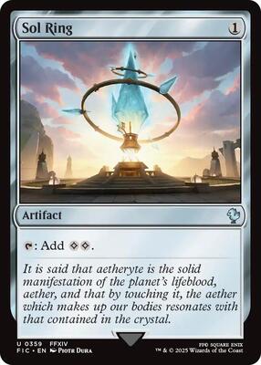 Sol Ring (0359) card from Commander: FINAL FANTASY