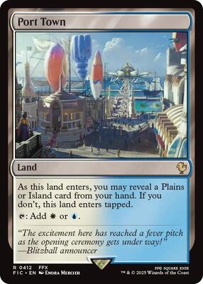 Port Town card from Commander: FINAL FANTASY