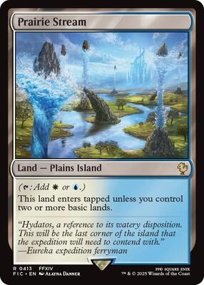 Prairie Stream card from Commander: FINAL FANTASY
