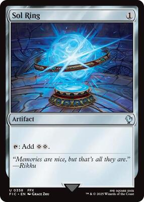 Sol Ring (0358) card from Commander: FINAL FANTASY
