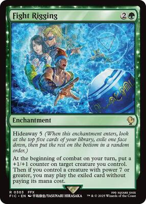 Fight Rigging card from Commander: FINAL FANTASY