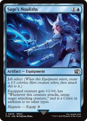 Sage's Nouliths card from FINAL FANTASY