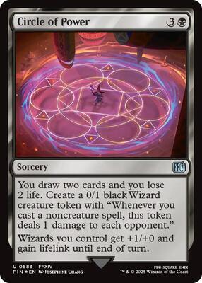 Circle of Power (Surge Foil) card from FINAL FANTASY