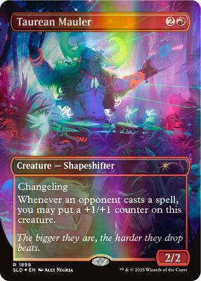 Taurean Mauler (Double Rainbow Foil) card from Secret Lair Drop Series