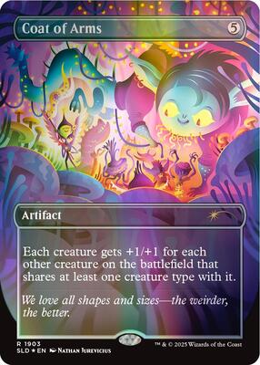 Coat of Arms (1903) (Double Rainbow Foil) card from Secret Lair Drop Series