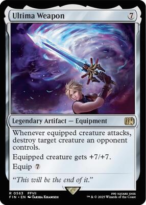 Ultima Weapon card from FINAL FANTASY