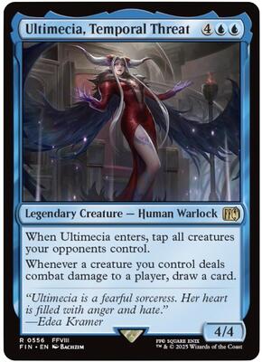 Ultimecia, Temporal Threat card from FINAL FANTASY