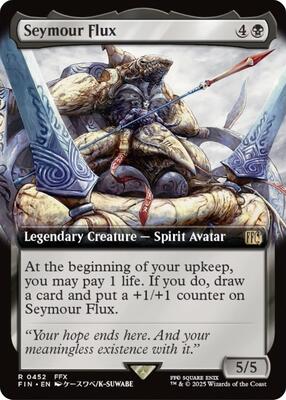 Seymour Flux (Extended Art) card from FINAL FANTASY