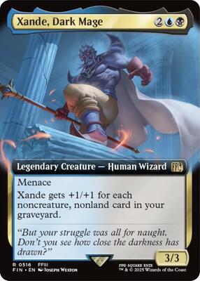 Xande, Dark Mage (Extended Art) card from FINAL FANTASY