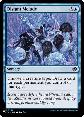 Distant Melody card from The List Reprints