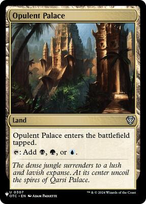 Opulent Palace (OTC) card from The List Reprints