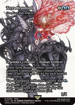 Terra Branford - Urza, Lord High Artificer (Showcase) card from FINAL FANTASY: Through the Ages