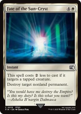 Fate of the Sun-Cryst card from FINAL FANTASY