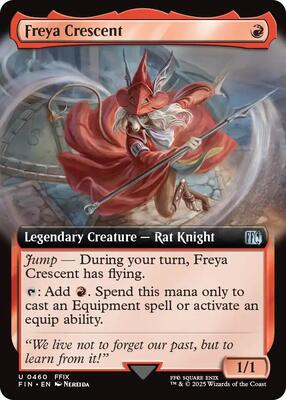 Freya Crescent (Extended Art) card from FINAL FANTASY