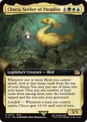 Choco, Seeker of Paradise (Extended Art) card from FINAL FANTASY