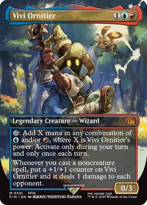 Vivi Ornitier (Borderless) card from FINAL FANTASY