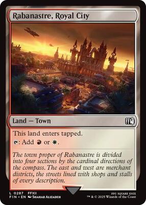 Rabanastre, Royal City card from FINAL FANTASY