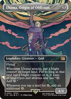 Ultima, Origin of Oblivion (Borderless) card from FINAL FANTASY