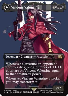 Vincent Valentine (Borderless) card from FINAL FANTASY