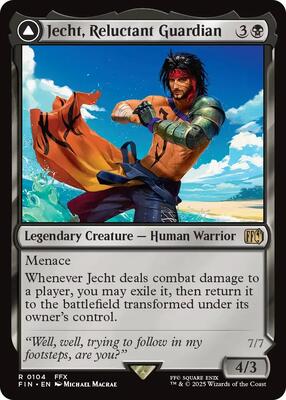 Jecht, Reluctant Guardian card from FINAL FANTASY