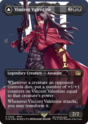 Vincent Valentine (Borderless) (Surge Foil) card from FINAL FANTASY