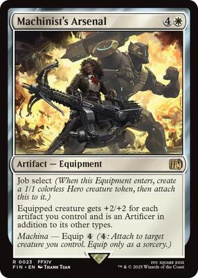 Machinist's Arsenal card from FINAL FANTASY